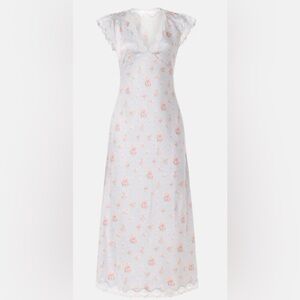 LoveShackFancy Theodore Slip Dress